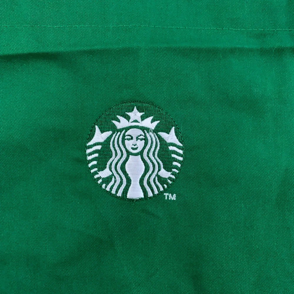 New Starbucks Green Mermaid Logo Barista Apron - Picture 2 of 2